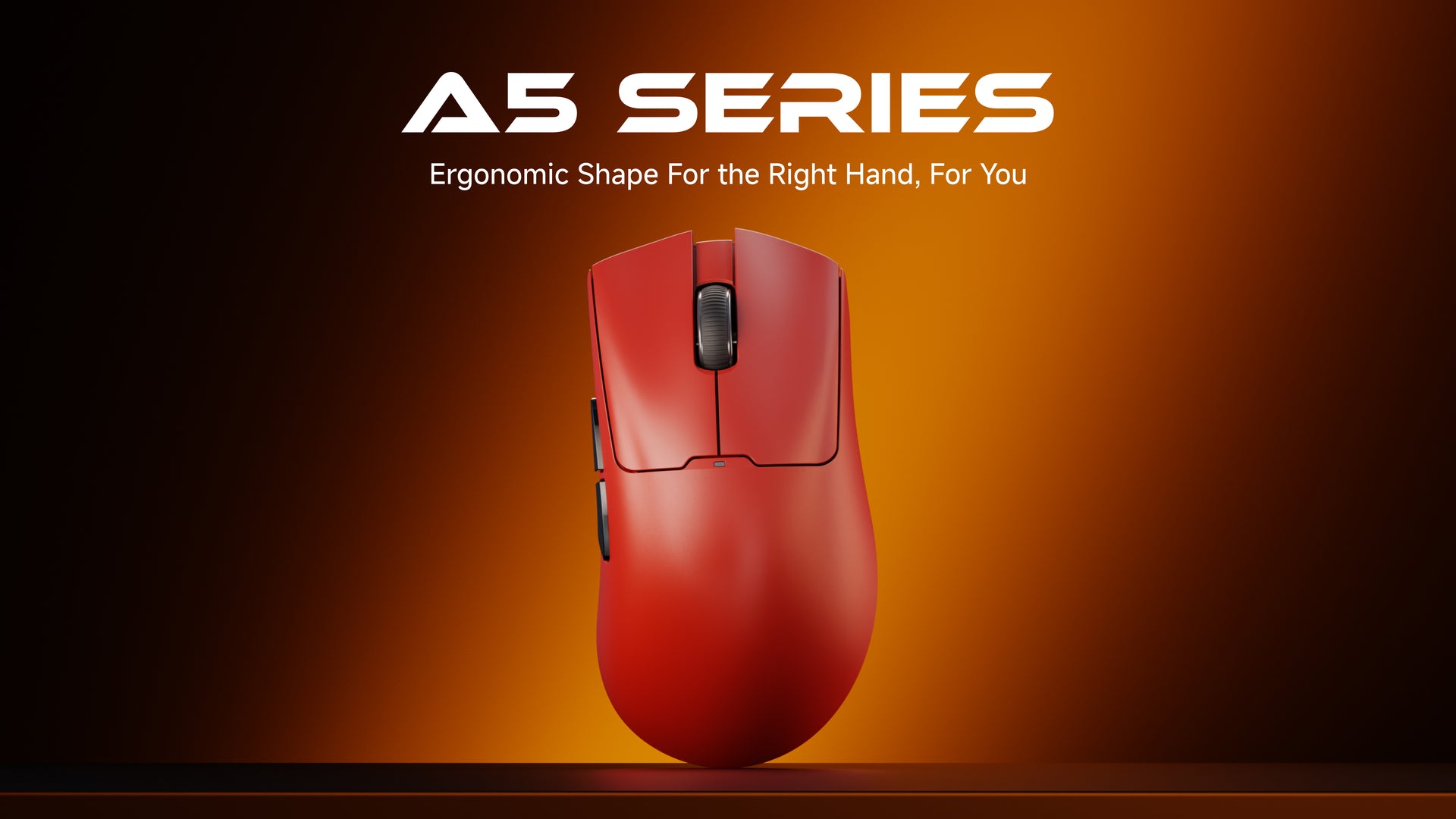 A5 advanced wireless gaming mouse showcasing 800mAh battery endurance, ultra-low delay technology, and driver support for customizable lag-free performance