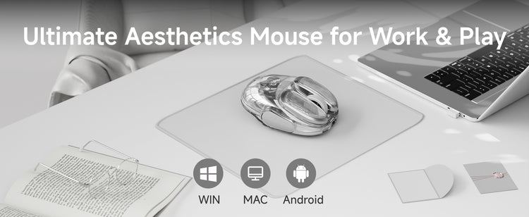 Q9 rechargeable office mouse powered by 500mAh battery, delivering long-lasting wireless endurance and stable performance