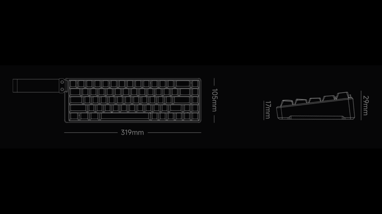 Tank68 gaming magnetic switch keyboard with aluminum housing, customizable hot-swappable sockets, and immersive RGB effects