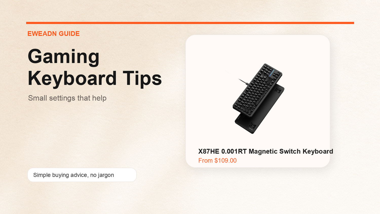 Gaming Keyboard Settings for Beginners: Simple Changes That Help