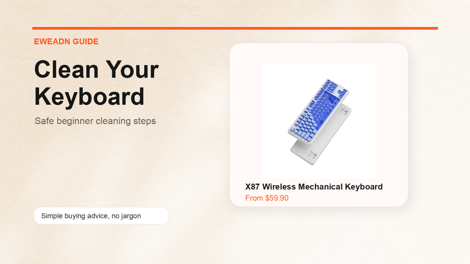 How to Clean a Mechanical Keyboard: A Safe Beginner Guide