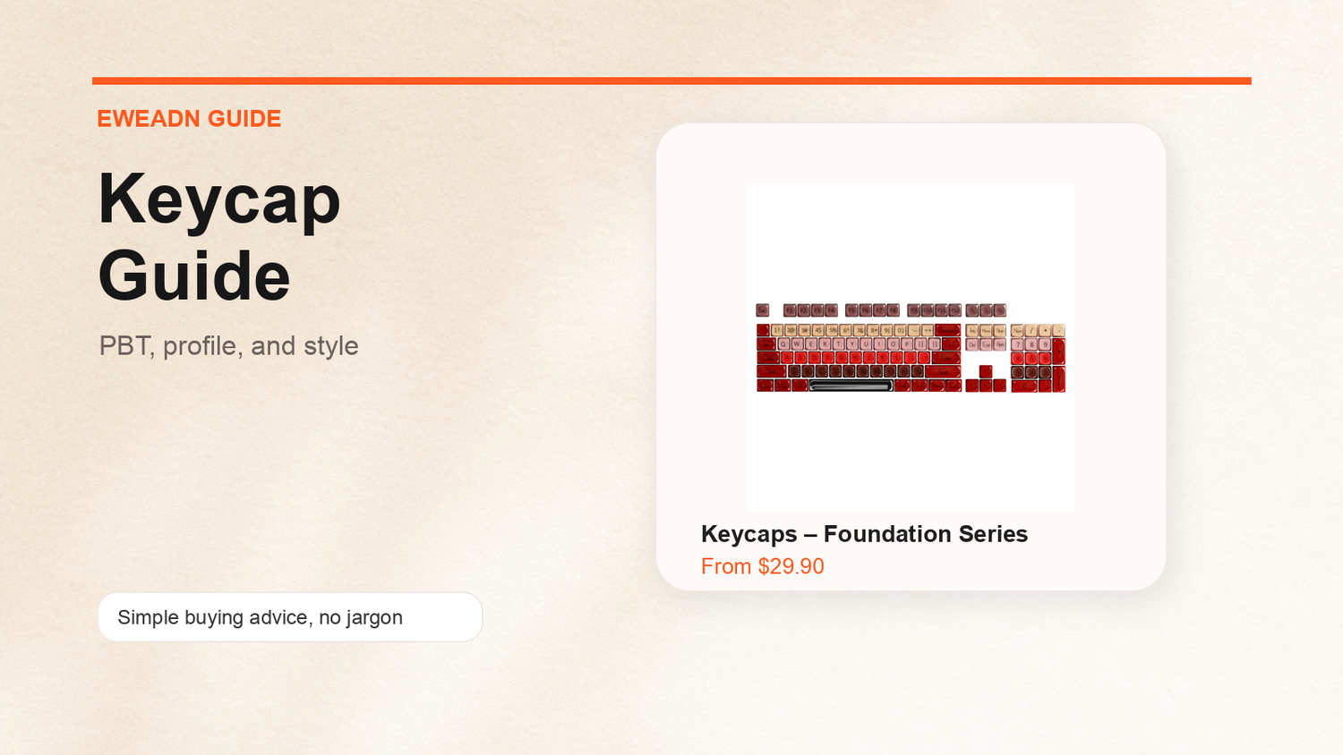 Keyboard Keycaps Guide: PBT, Profile, and Style Explained Simply