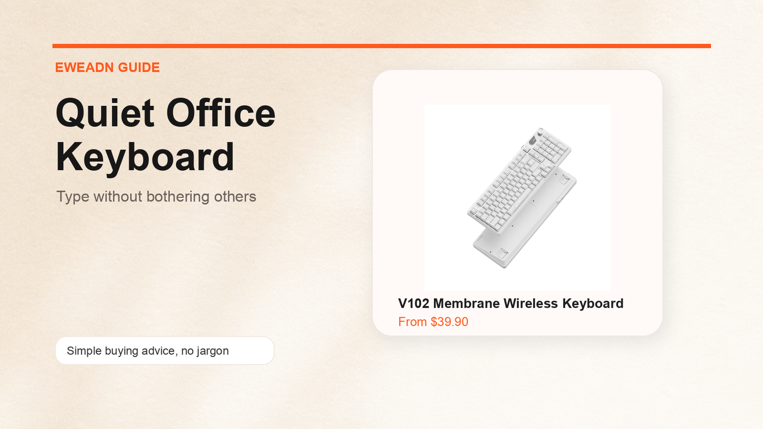 Quiet Keyboard for Office: How to Type Without Bothering Others