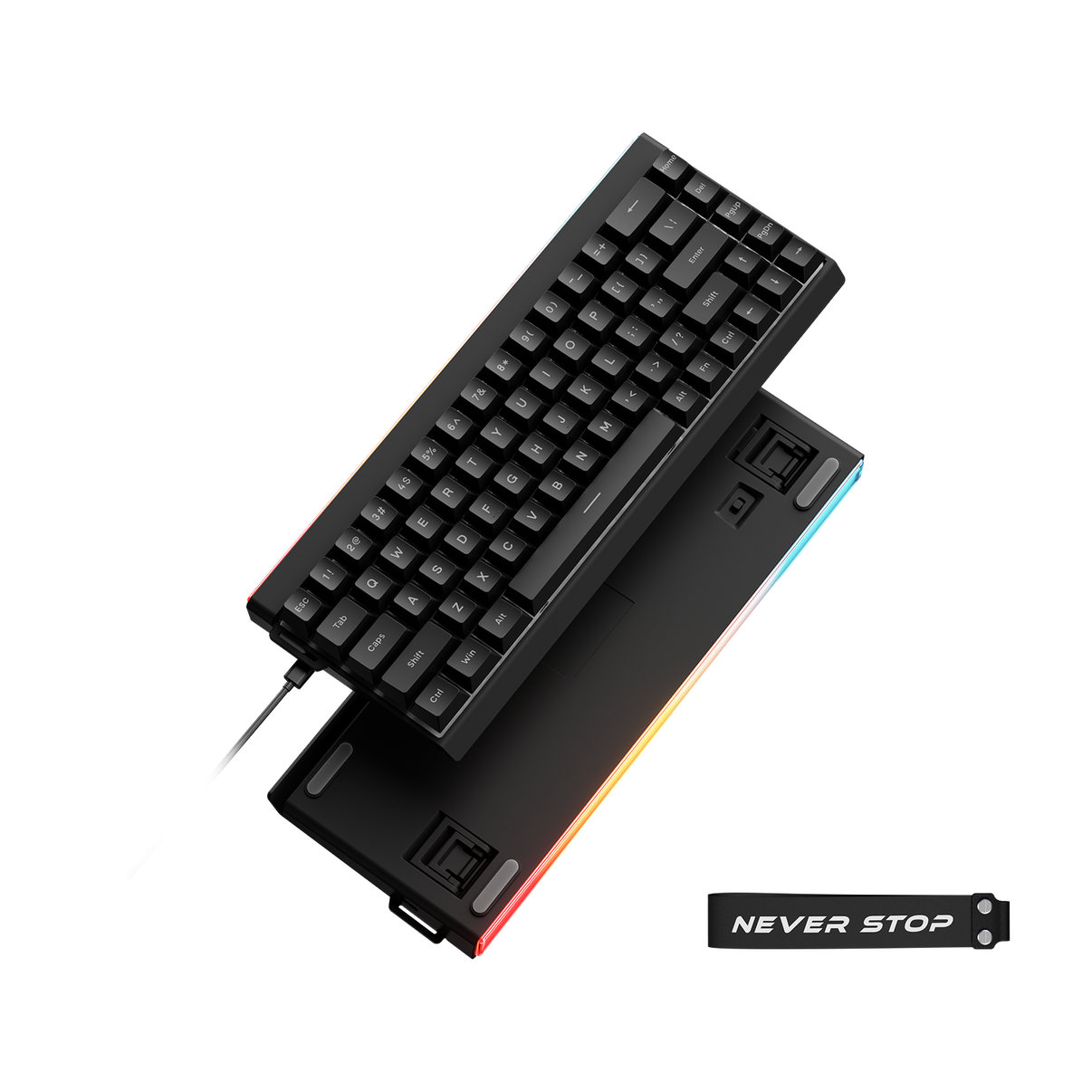 EWEADN DK68 HE Tastatur mit magnetischen Schaltern