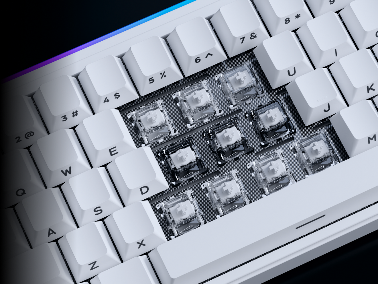Deep 68 Keyboard EWEADN DEEP68 HE Keyboard | 65%, RT & SOCD, Web Driver, RGB Lightbar