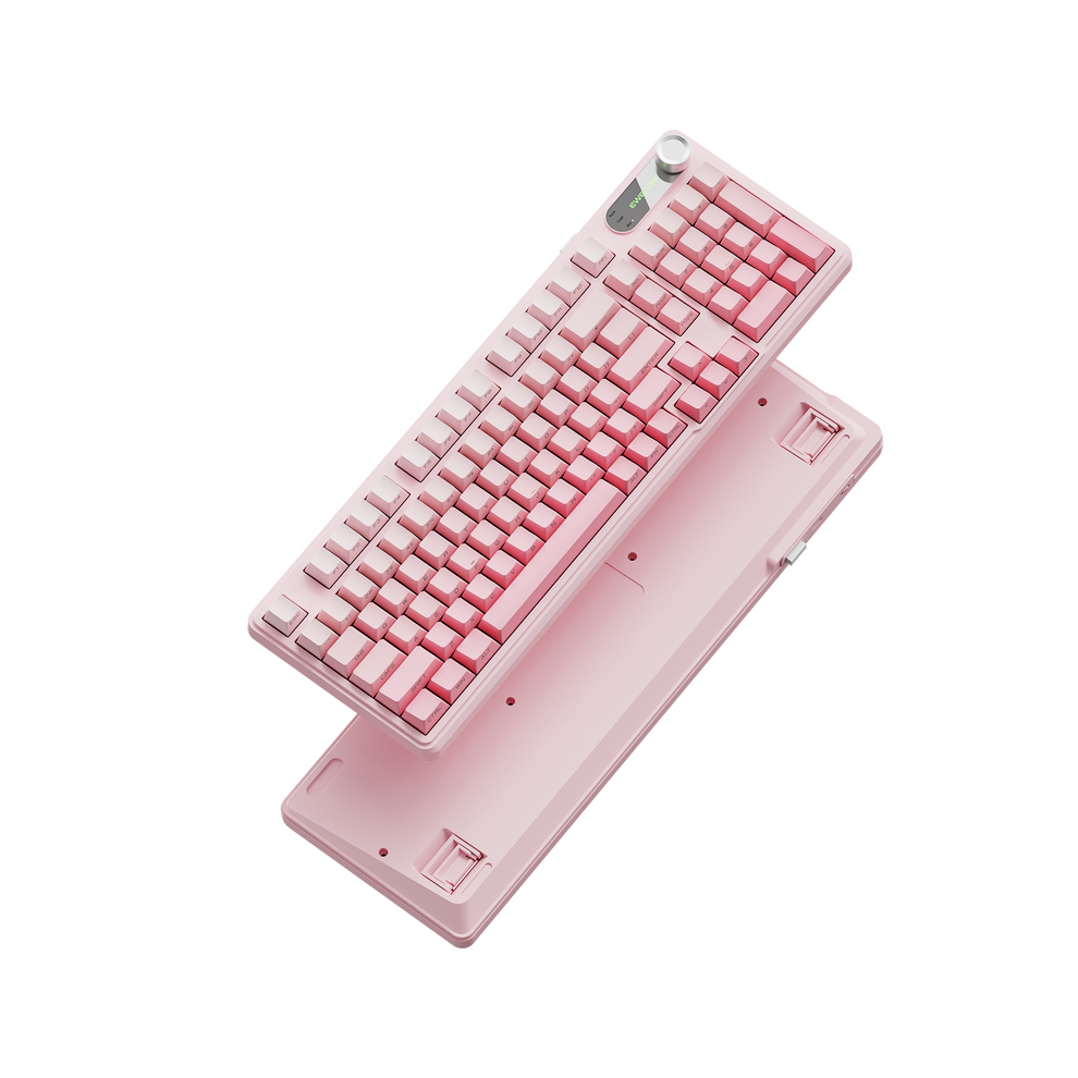 V102 EWEADN V102 Wireless Membrane Keyboard | 10000mAh, Knob&Screen, RGB
