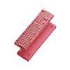 EWEADN V20 Typewriter Keyboard Hot Pink Wired