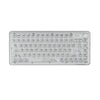 EWEADN V82S Clear-Cased Mechanical Keyboard