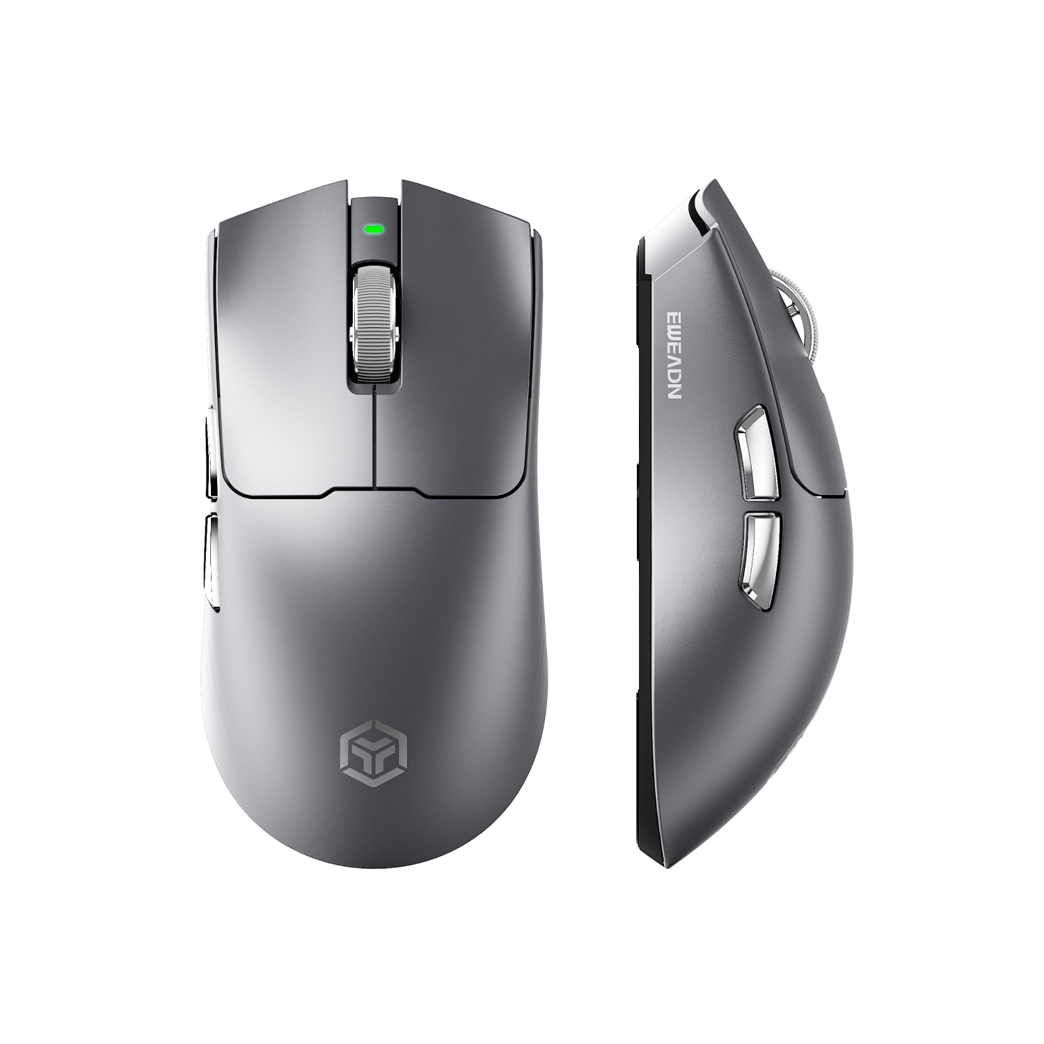 マウス・トラックボール EWEADN S9+Ultra Titan Silver EWEADN S9+ Ultra-Light Gaming Mouse | Refined 56g, Solid Base, PAW3950